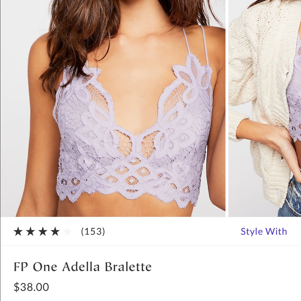 Free people purple bra/top!